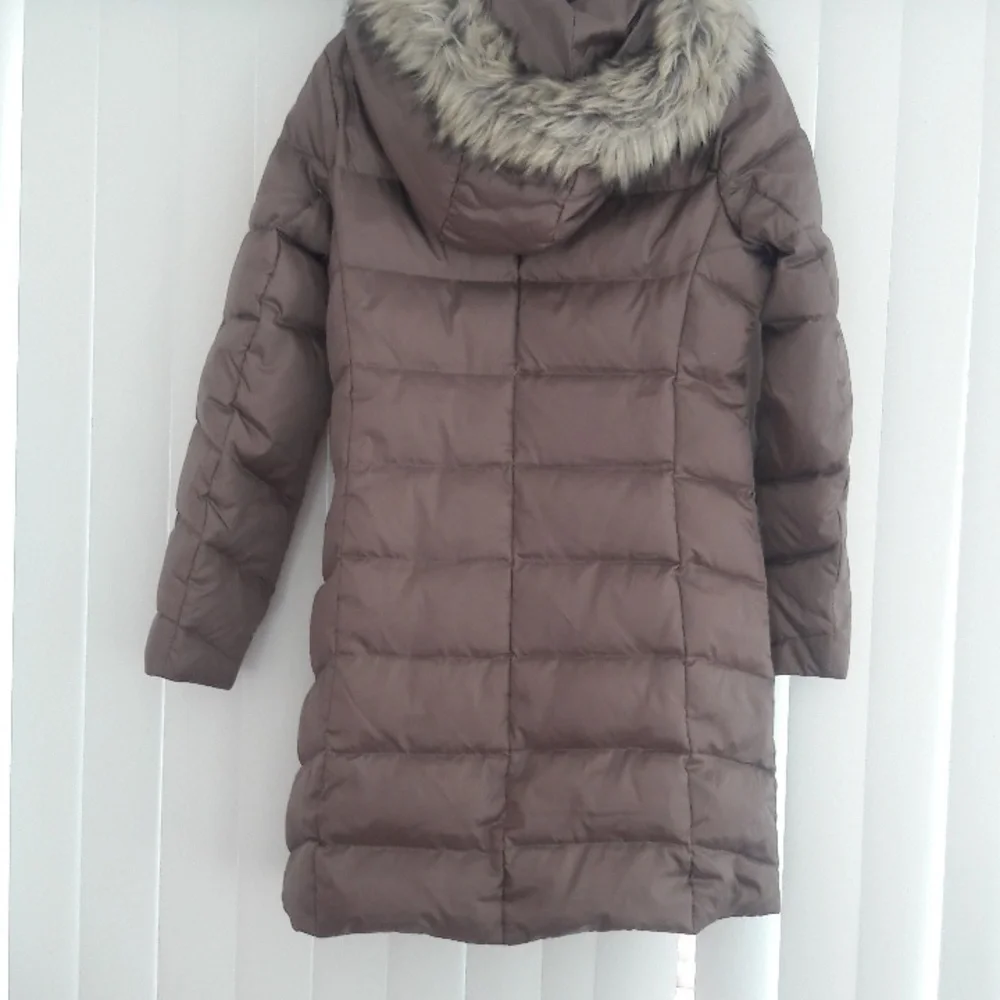 Lauren Ralph Lauren Down/waterfowl fur lined removeable hood zip up size s - Picture 4 of 15